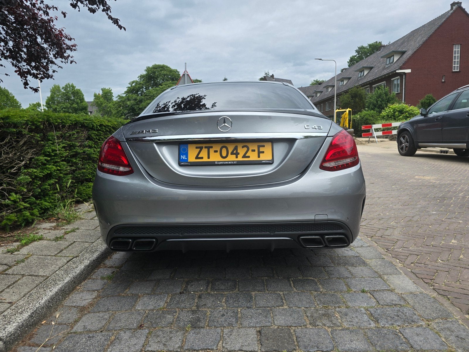 Mercedes Benz C43 AMG |Schaalstoelen|Pano|Burmester|, 1800 kg, Zwart, 367 pk, 2996 cc