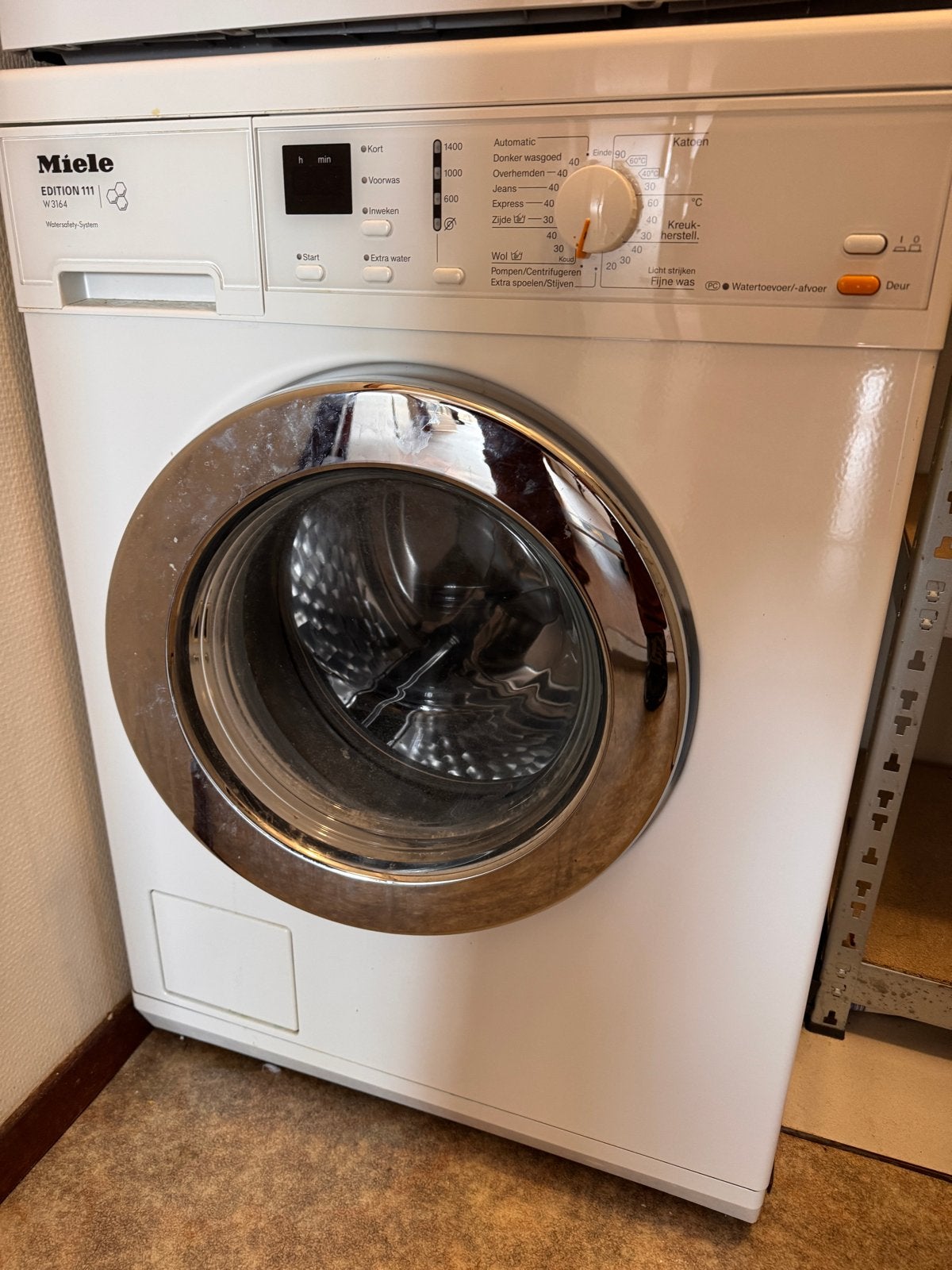 Miele Edition 111 W 3164 Wasmachine - Topkwaliteit, Witgoed en Apparatuur, 6 tot 8 kg, Ophalen, Gebruikt, 85 tot 90 cm