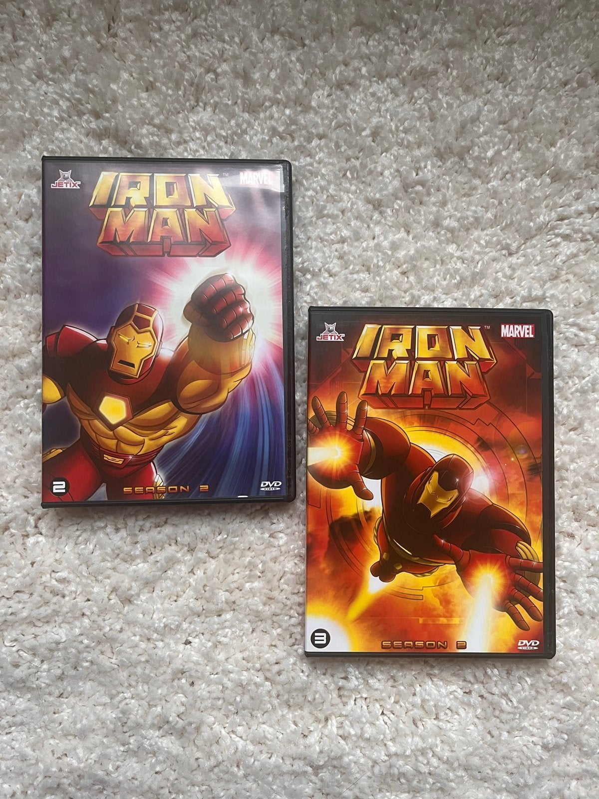 Iron Man DVD - Seizoen 2 & 3 (Jetix Marvel), Cd's en Dvd's, Tekenfilm, Amerikaans, Nederlands, Ophalen of Verzenden
