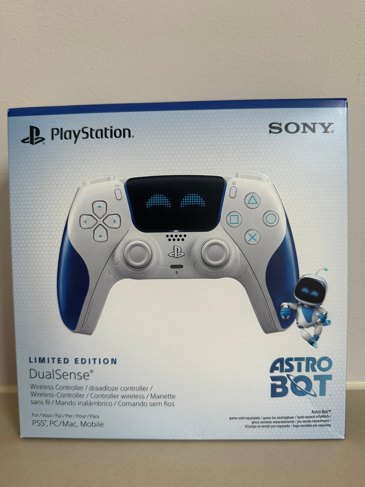 🎮 Sony DualSense Astro Bot Joyful Limited Edition CFI-ZCT1W, PlayStation 5, Nieuw, Ophalen of Verzenden, Controller