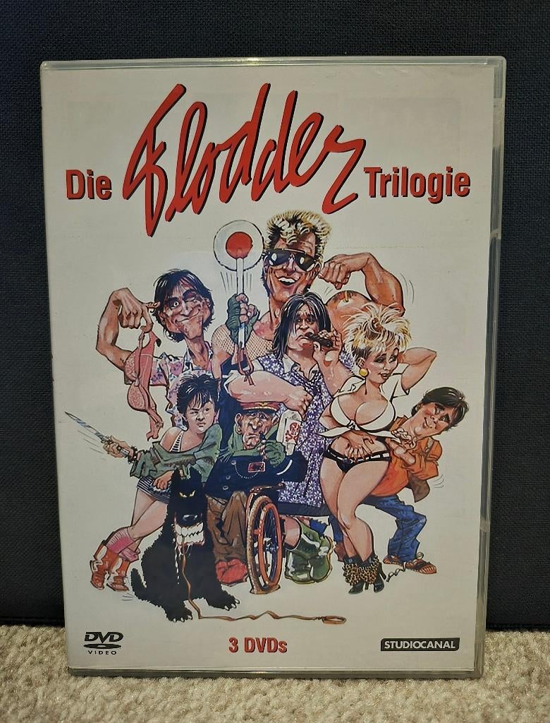 Flodder - Trilogie (nelly frijda / 1986-1995), Cd's en Dvd's, Ophalen of Verzenden, Zo goed als nieuw, Komedie, Film