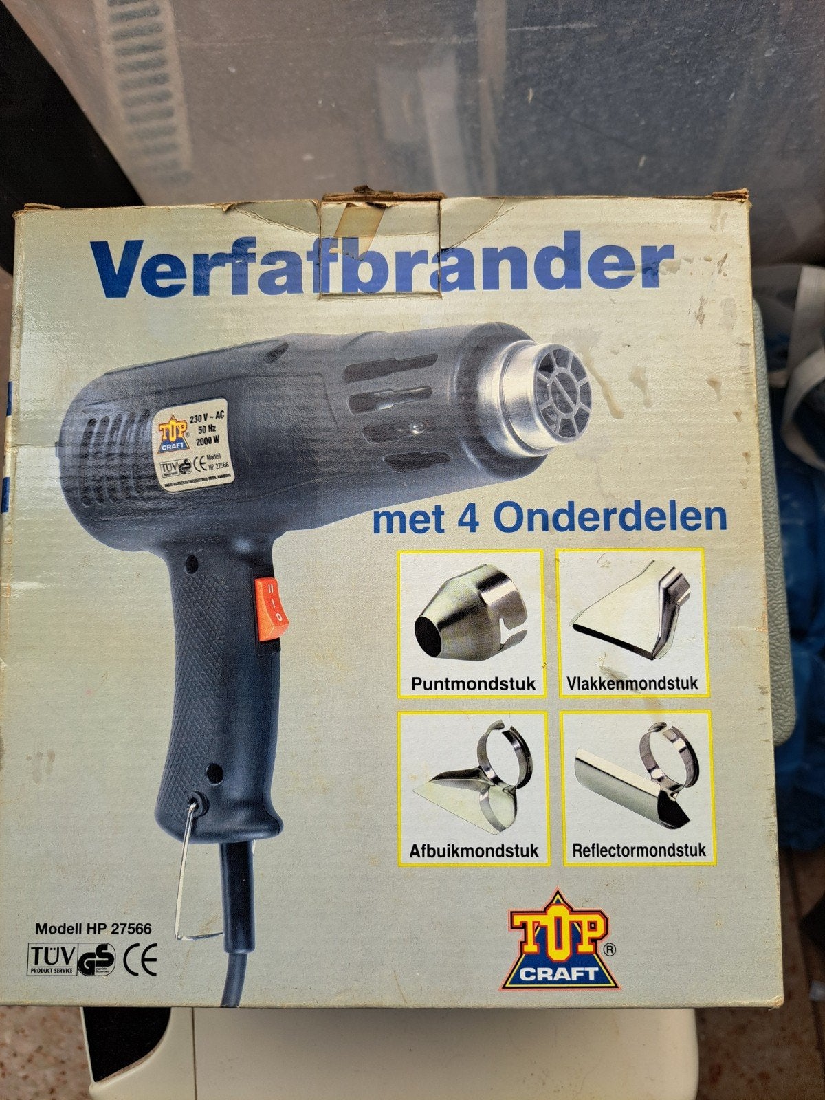 Te koop één  verfbrander, Ophalen of Verzenden, Zo goed als nieuw