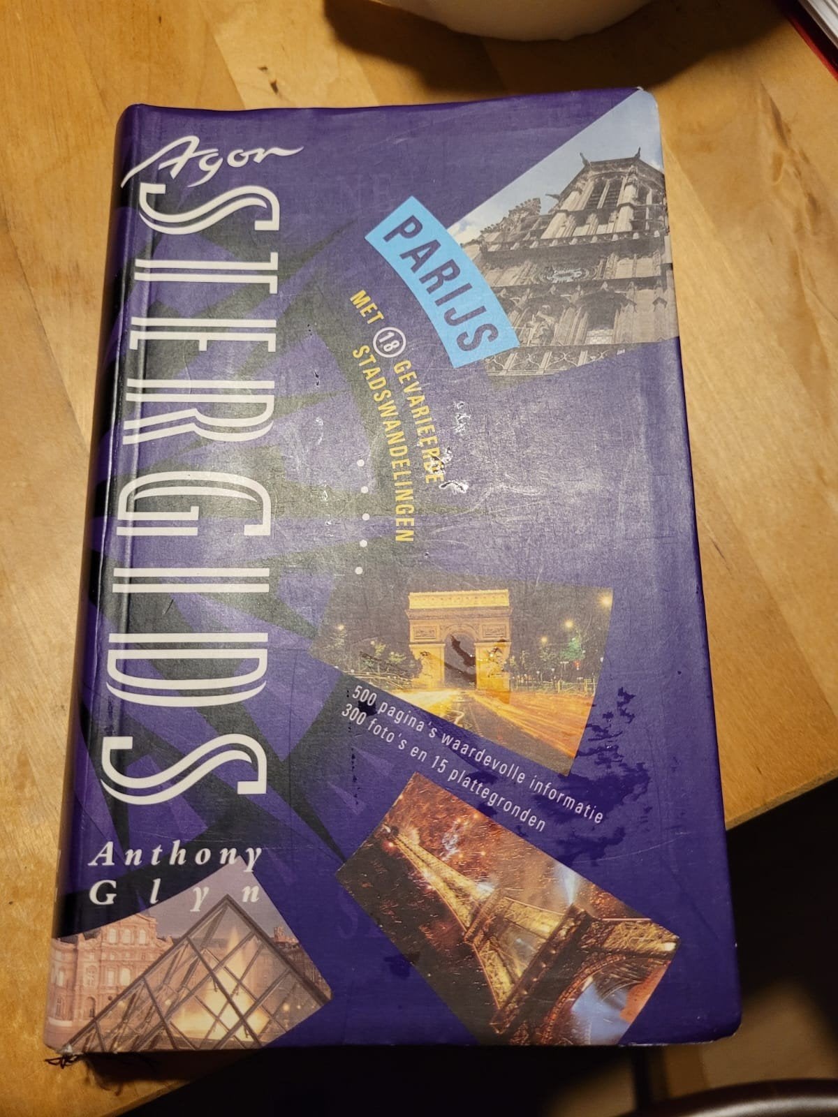 Agon stedengids parijs paris anthony glyn paris, Boeken, Ophalen of Verzenden
