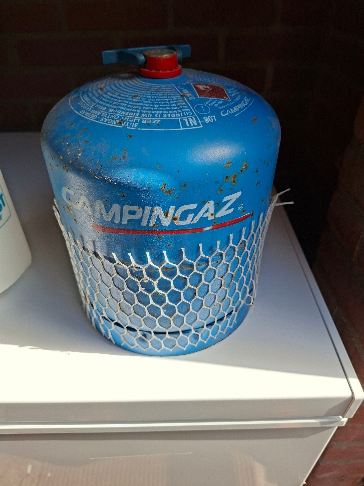 campingaz 907 gasfles vol, Caravans en Kamperen, Kampeeraccessoires, Ophalen, Nieuw