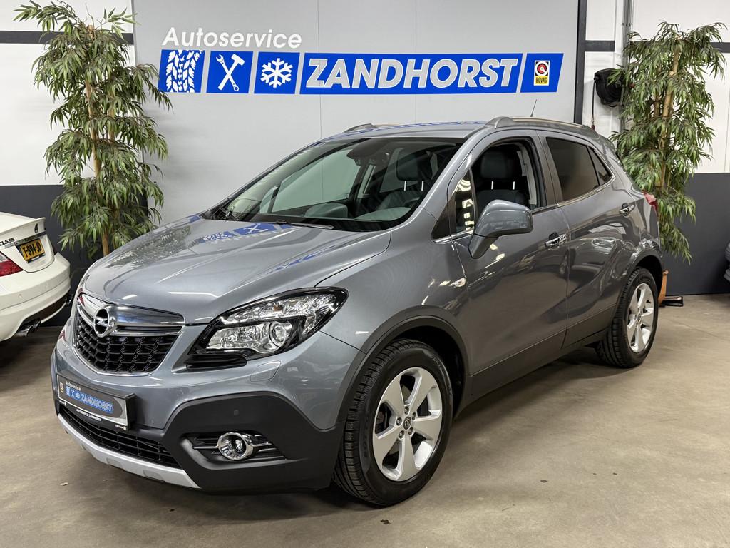 Opel Mokka 1.4 T Edition 4x4 // Airco // half leer // lm vel, Auto's, Navigatiesysteem, Gebruikt, Zwart, 4 cilinders