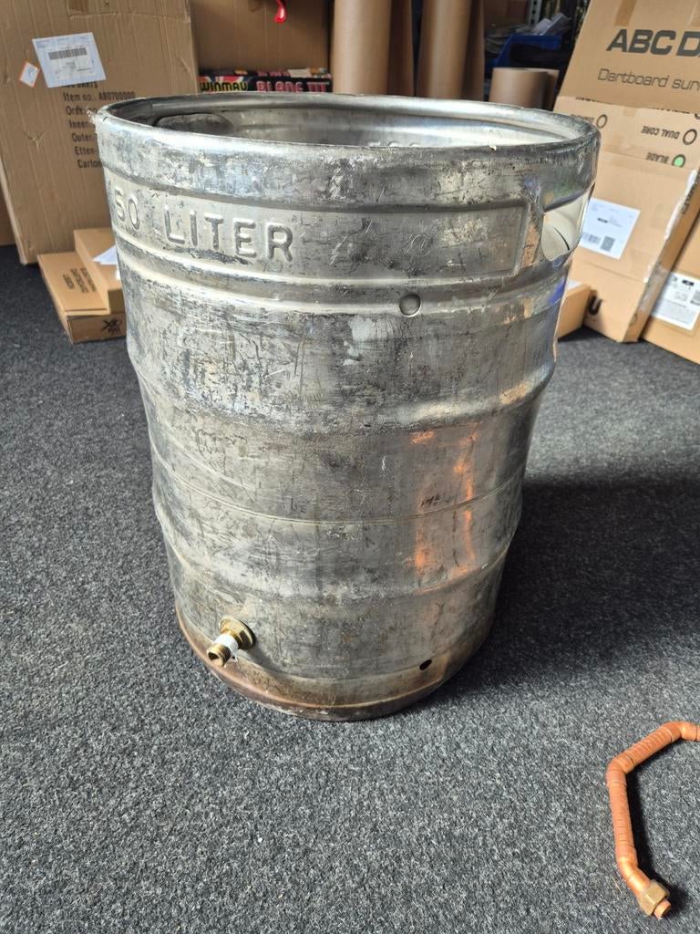Bierbrouwen - Maischpan 50 liter met Filter, Ophalen, Gebruikt