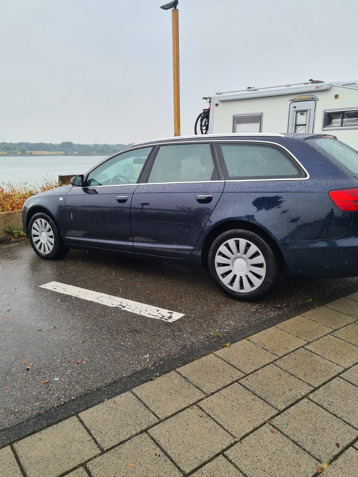 Audi A6 2.0 TDI 100KW Avant 2006 Blauw, Auto's, Voorwielaandrijving, 136 pk, 4 cilinders, Blauw