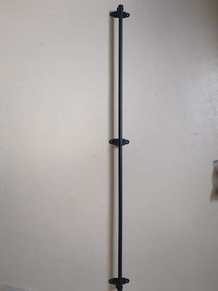 Ikea Hultarp rail, Ophalen, Zwart, Overige stijlen, Zo goed als nieuw