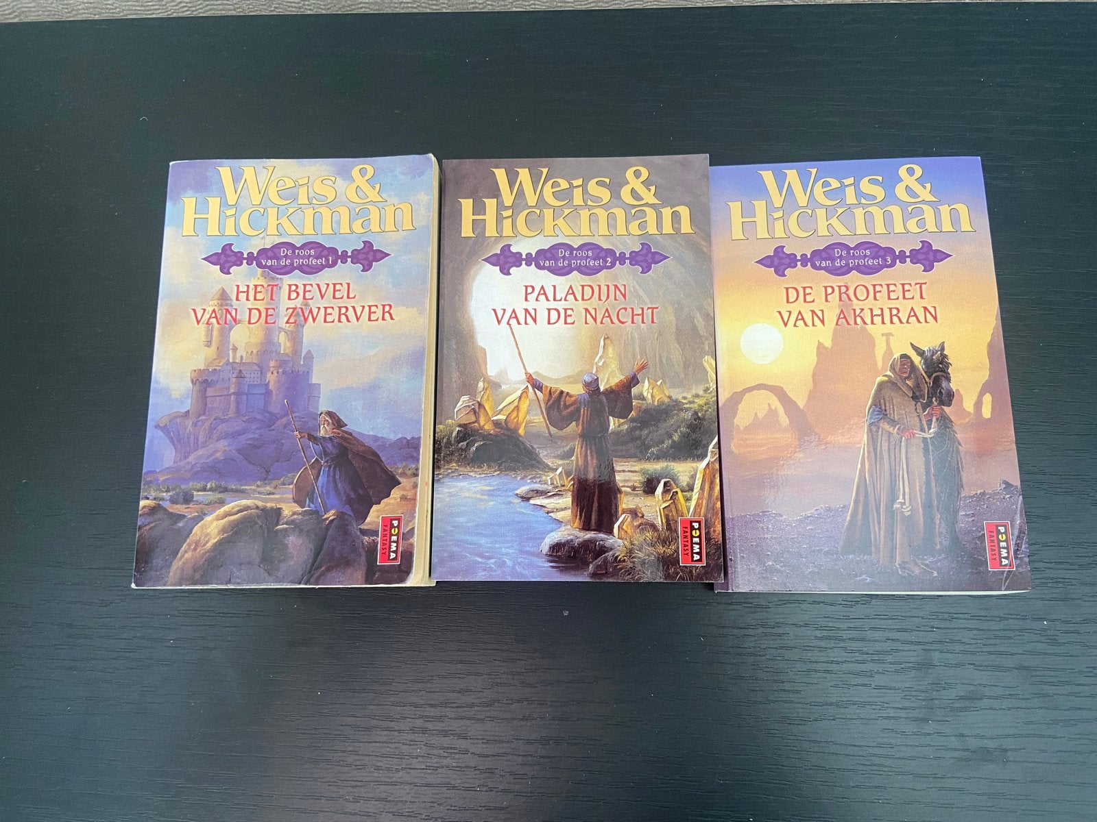De Roos van de Profeet - Complete Trilogie Weis & Hickman, Boeken, Ophalen of Verzenden, Gelezen
