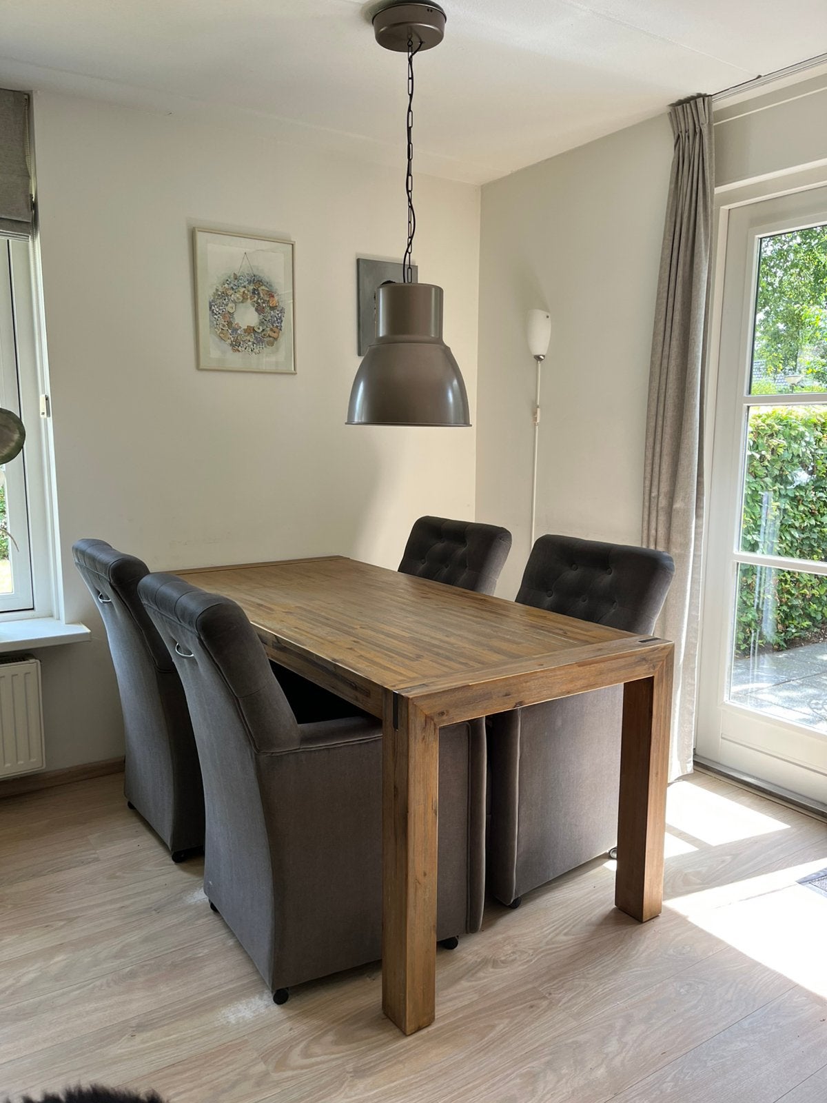 Eetkamer tafel, Huis en Inrichting, Tafels | Eettafels, Ophalen, 50 tot 100 cm, Zo goed als nieuw, 150 tot 200 cm