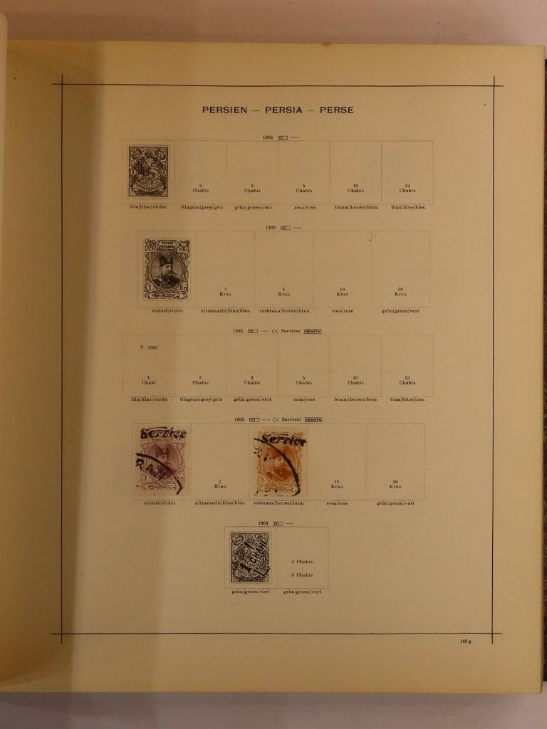 SCHAUBEK AZIË/AFRIKA in PRIMA staat, o.a.CHINA (J241) - 2/3, Postzegels en Munten, Ophalen of Verzenden, Buitenland