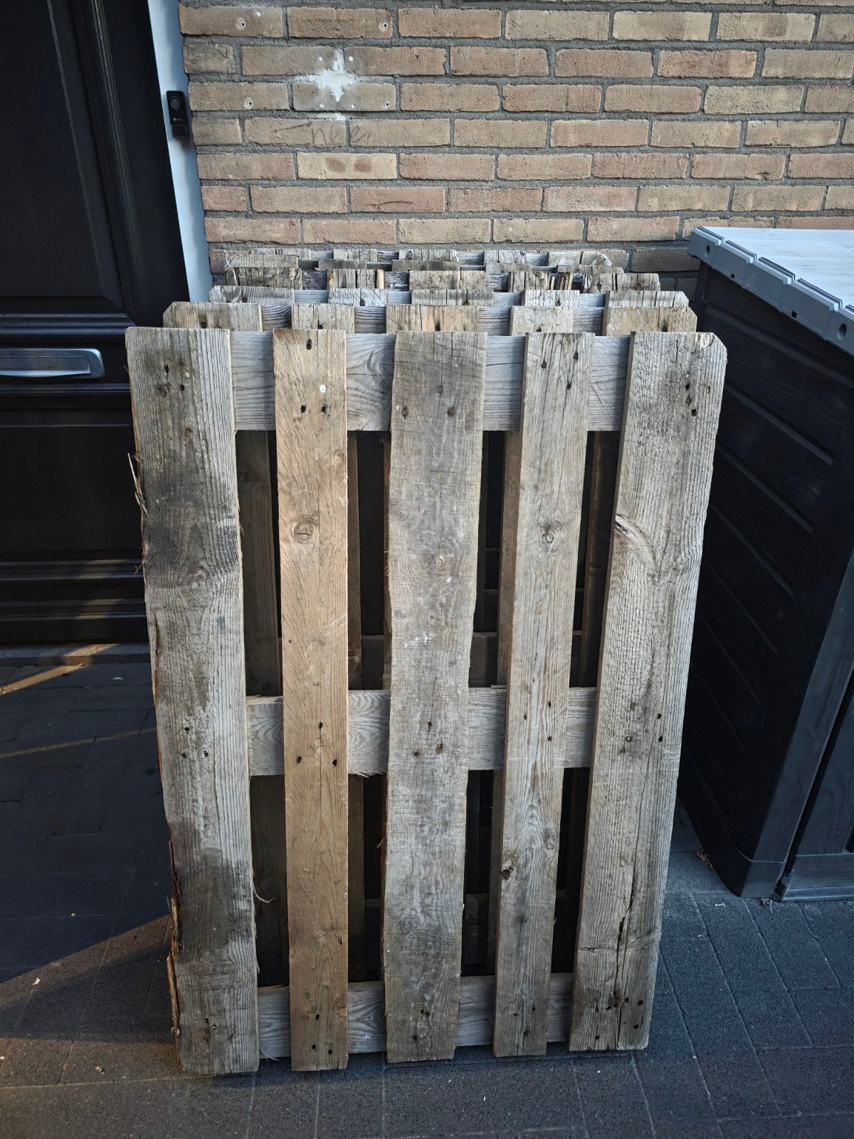10 gebruikte europallets, Ophalen, Gebruikt, Pallet