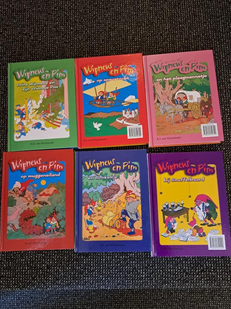 Wipneus en Pim boeken set van 6, Boeken, Ophalen of Verzenden