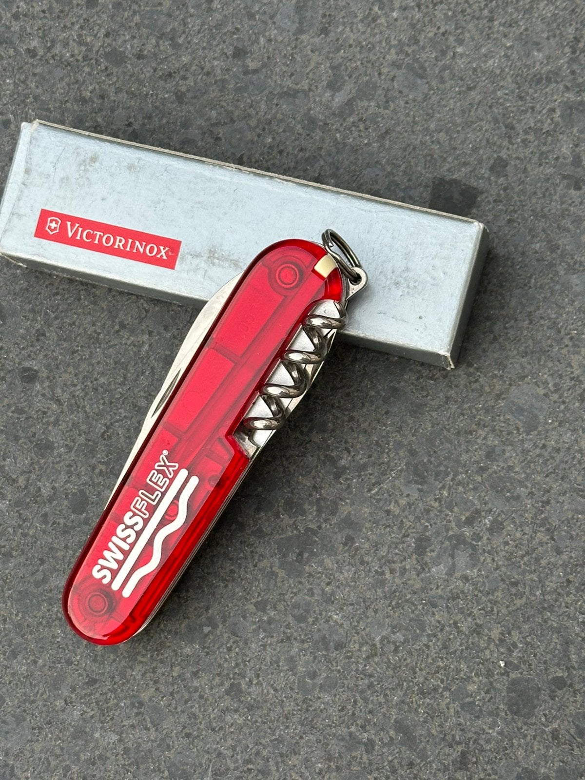 Victorinox Swissflex zakmes – originele doos, Ophalen of Verzenden, Gebruikt