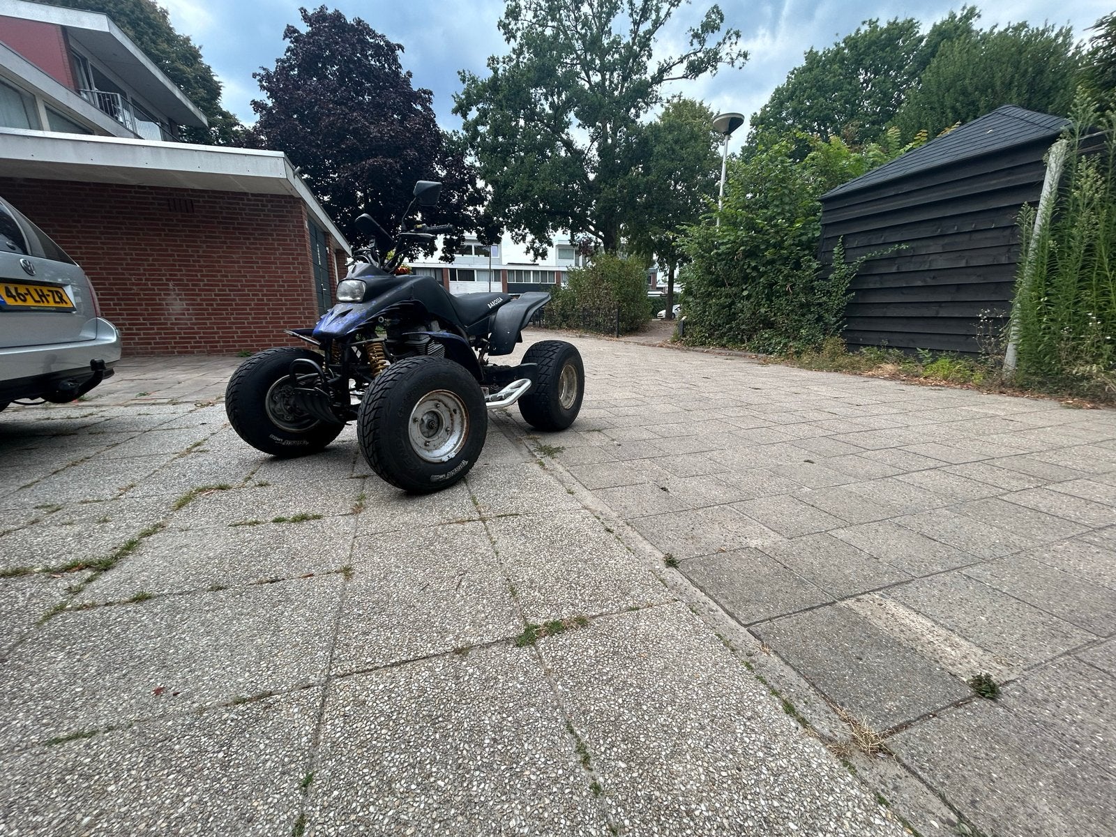 Quad  250 cc, Ophalen