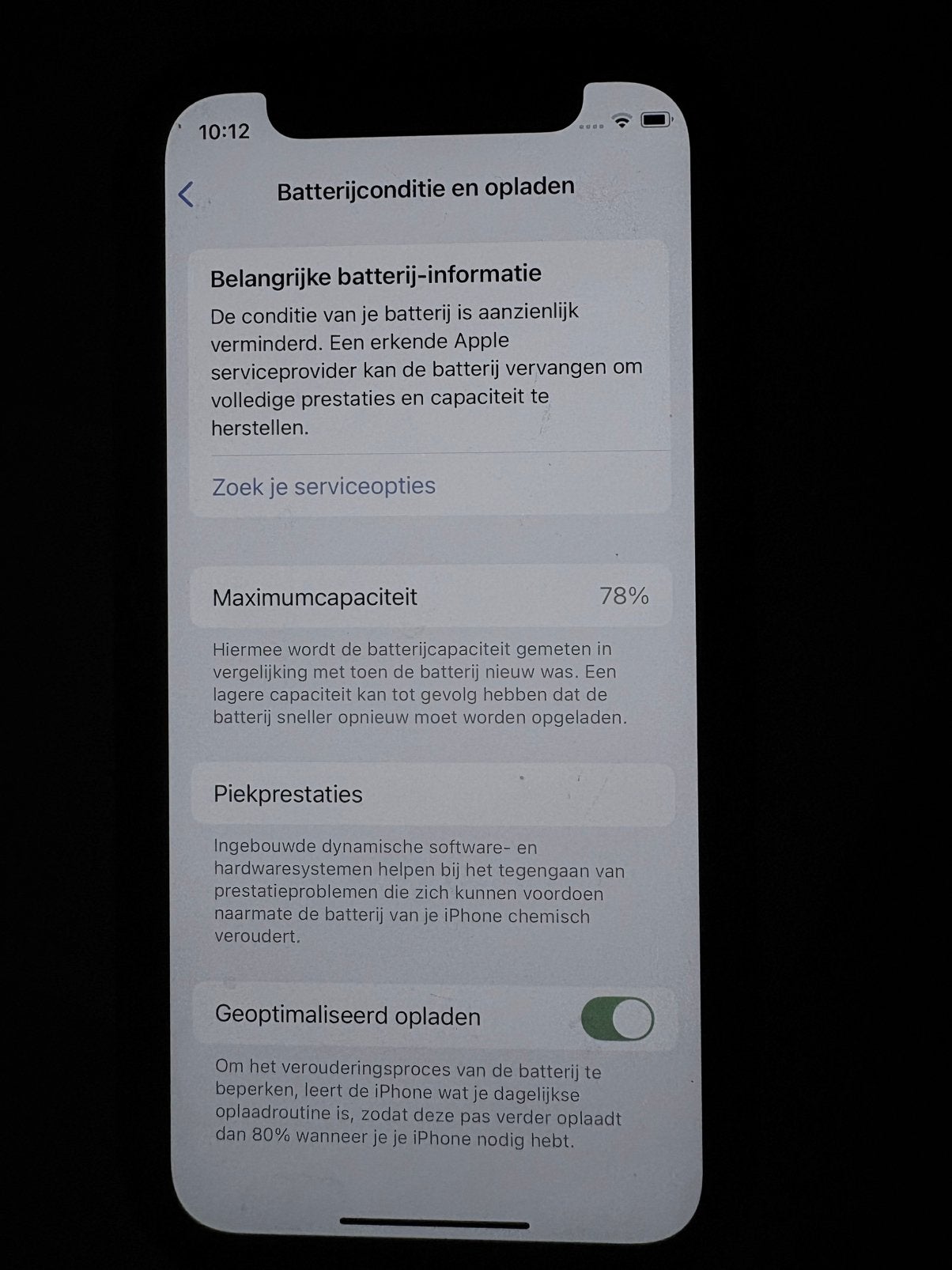 Te koop: iphone 12 mini (2022) 64 GB, Telecommunicatie, Gebruikt, IPhone 12 Mini, Zwart, 78 %