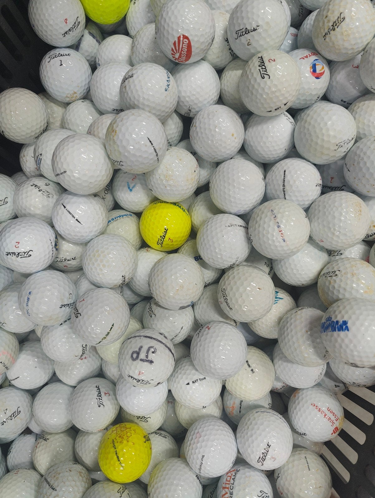titleist golfballen 100 stuks, Ophalen of Verzenden, Bal(len)