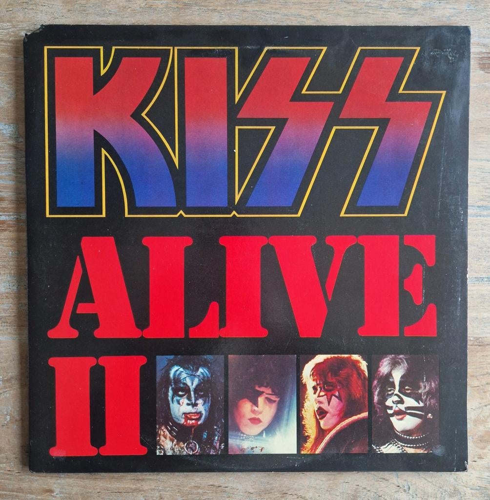KISS - Alive II, Ophalen of Verzenden, Gebruikt, 12 inch, Poprock
