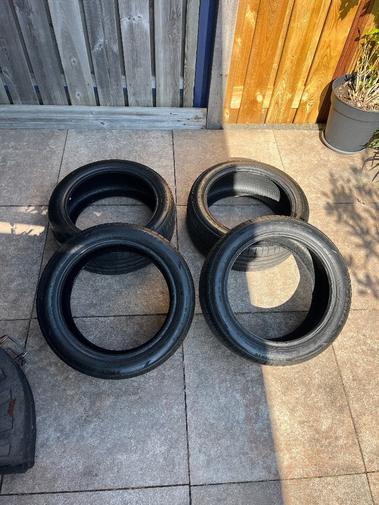 4x Imperial Ecosport 2 banden – 195/45/R15 (gebruikt), Ophalen, Gebruikt, 15 inch, Band(en)