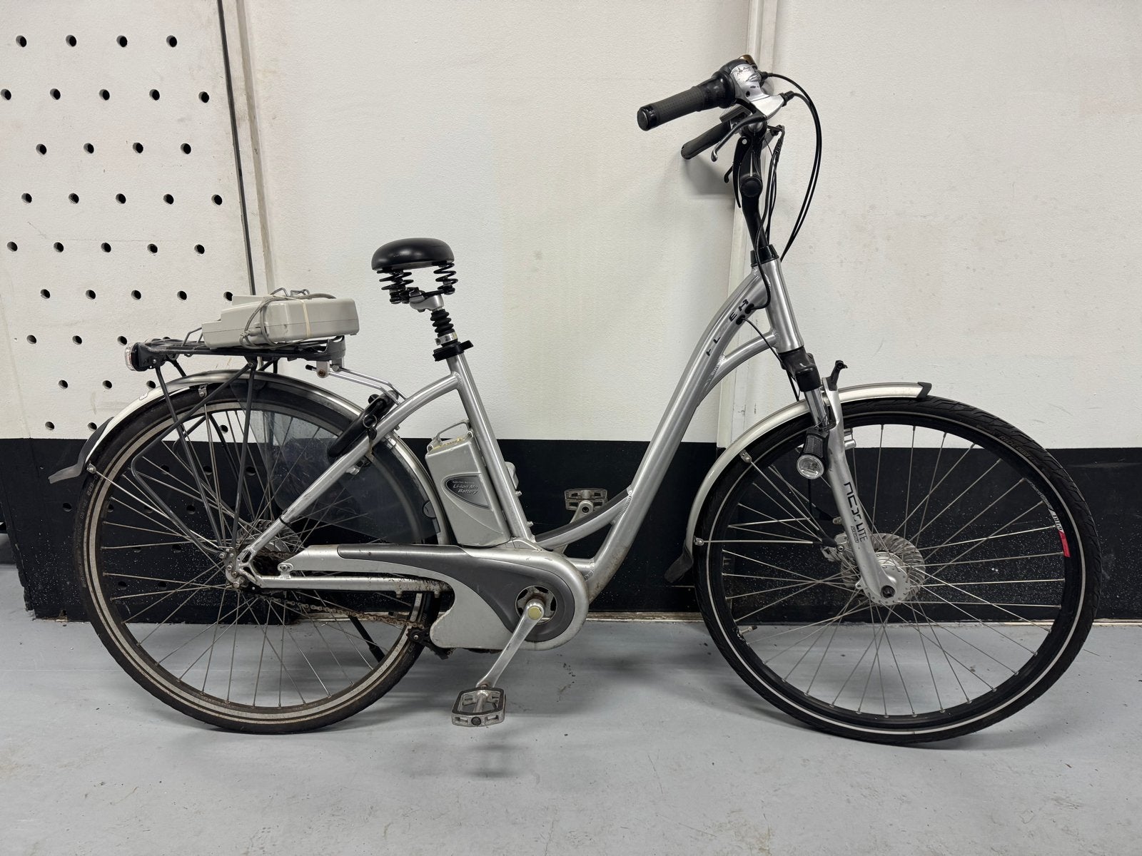 Flyer elektrische fiets - Opknapper voorvork kapot, Fietsen en Brommers, Fietsonderdelen, Ophalen, Gebruikt, Elektrische fiets