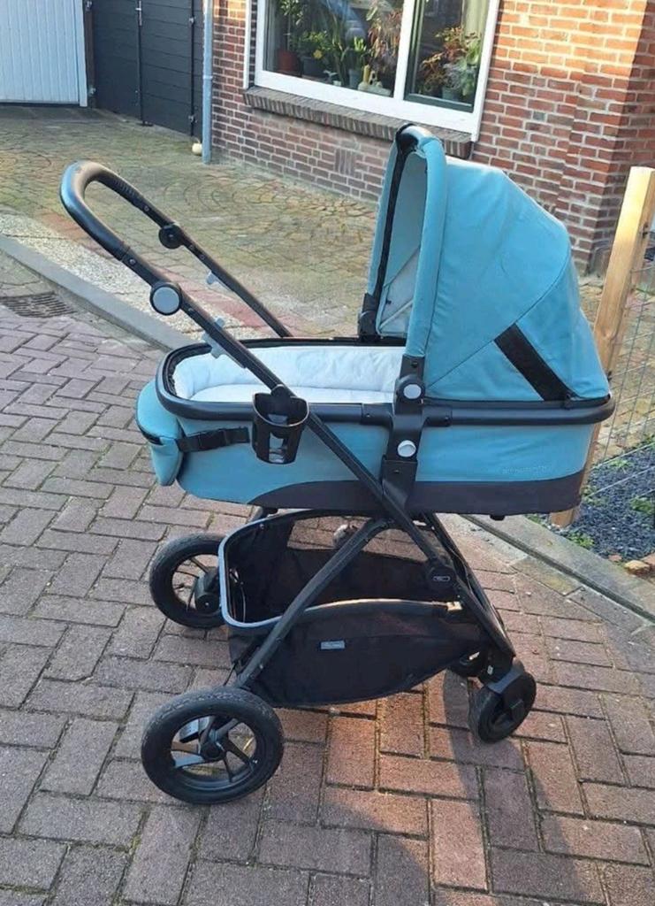 Kinderwagen easygo optimo agave, Gebruikt, Ophalen of Verzenden, Met reiswieg, Kinderwagen