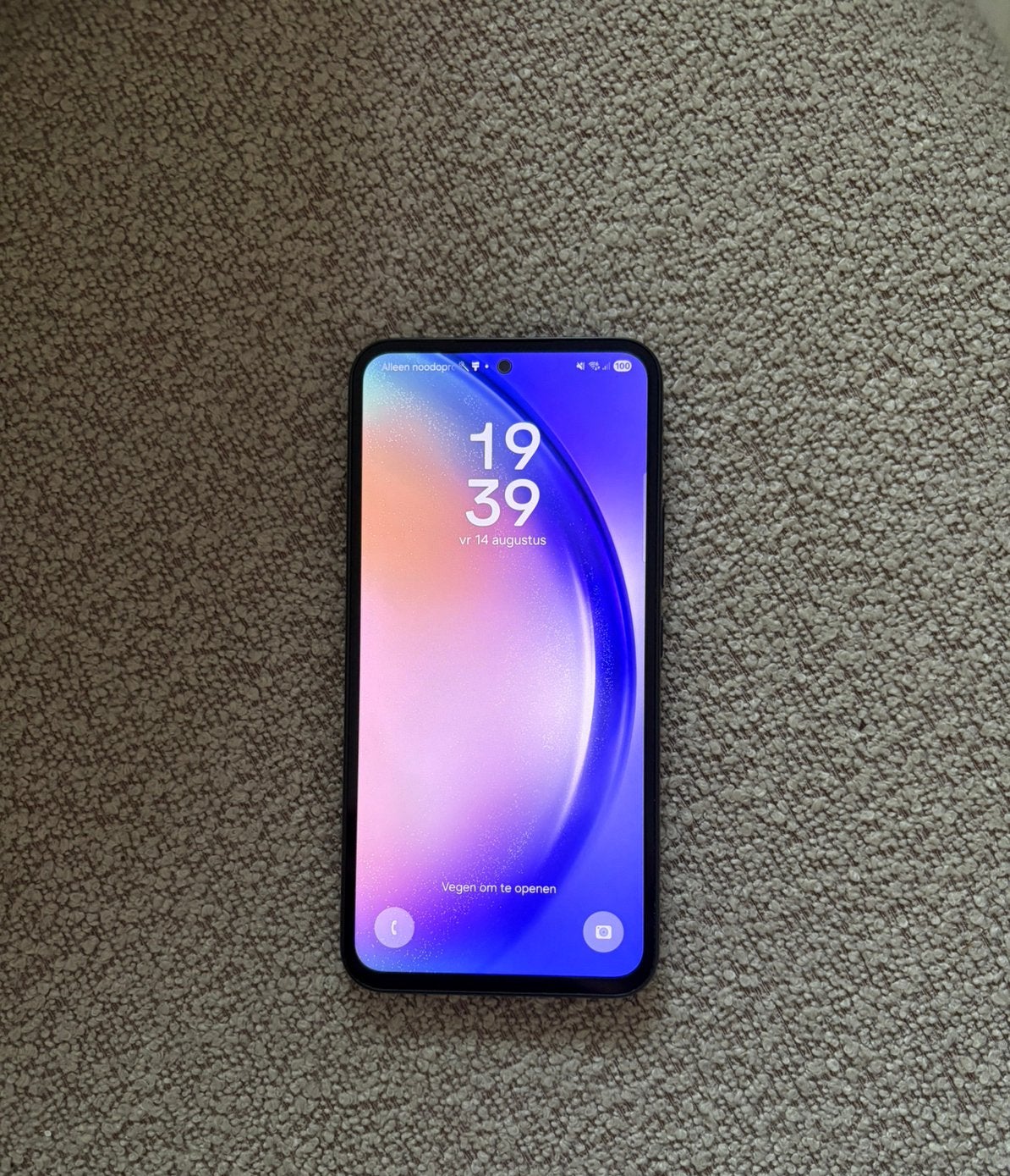Samsung A54, Telecommunicatie, Mobiele telefoons | Samsung, Ophalen, Zwart, Zo goed als nieuw, 128 GB