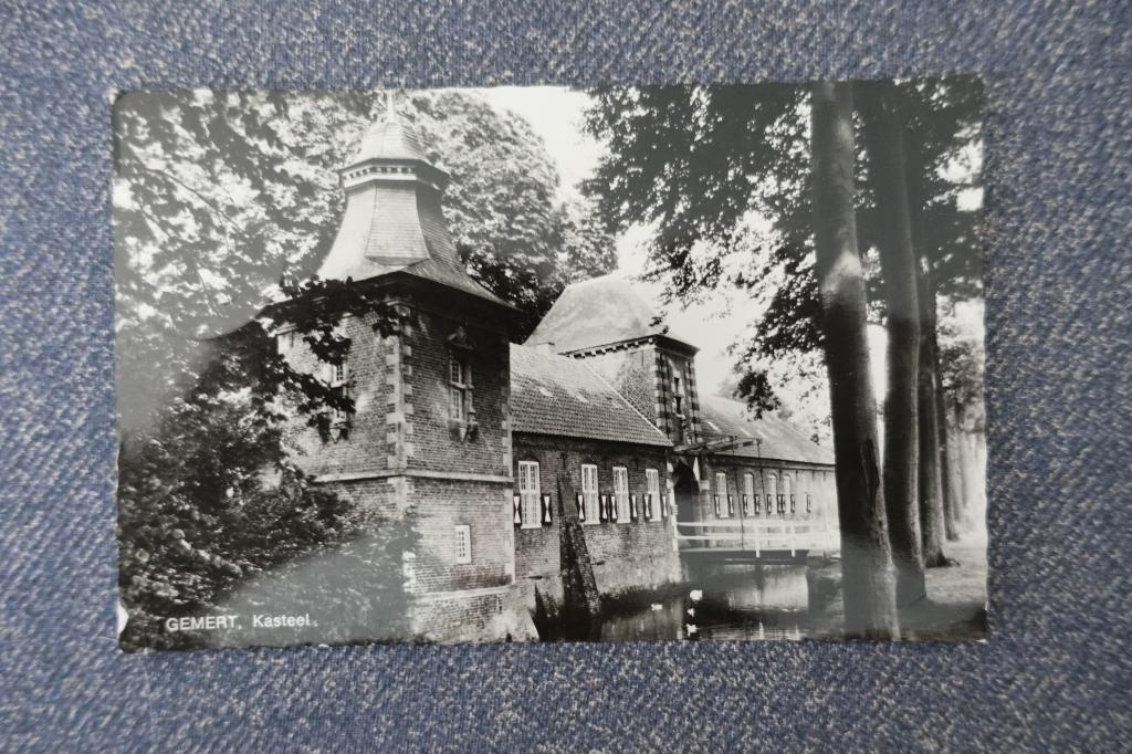 Gemert. Kasteel, Verzamelen, Ansichtkaarten | Nederland, Gelopen, Noord-Brabant, 1960 tot 1980, Ophalen of Verzenden