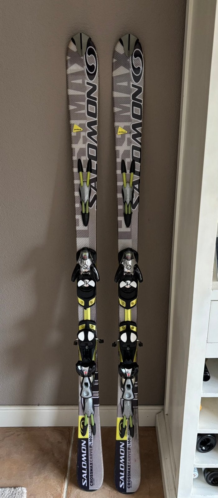 Salomon ski lengte 1.60 m, Sport en Fitness, Ophalen, 140 tot 160 cm, Gebruikt, Salomon