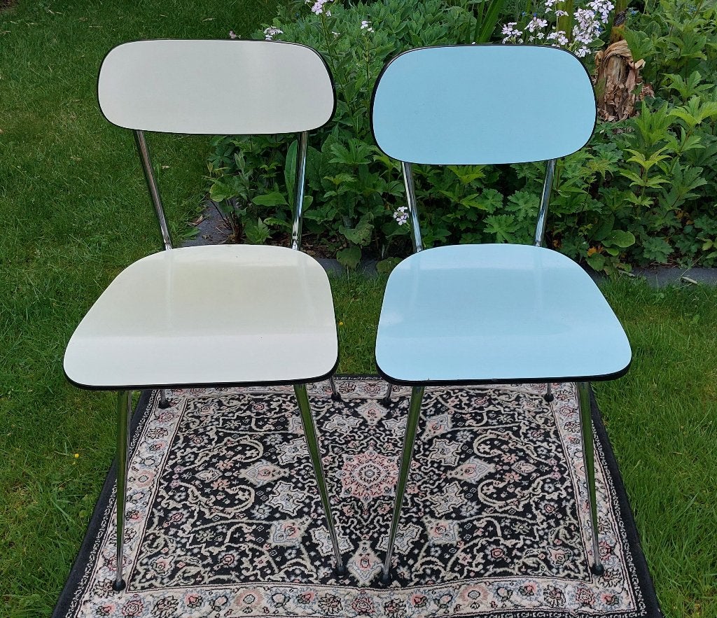 Vintage/retro stoel/keukenstoel, formica, Ophalen, Huis en Inrichting