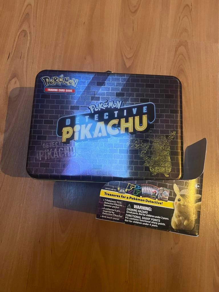 Detective pikachu koffertje, Ophalen of Verzenden, Zo goed als nieuw
