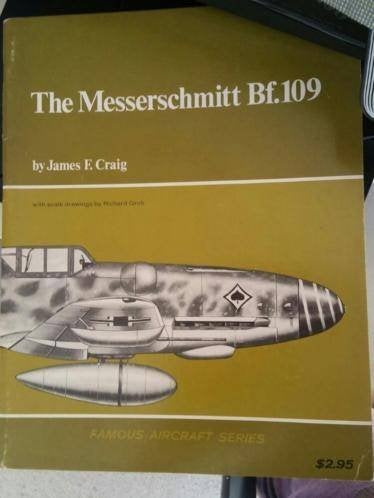 The messerschmitt bf 109 door james f craig, Tweede Wereldoorlog, Ophalen of Verzenden, Luchtmacht, James f craig