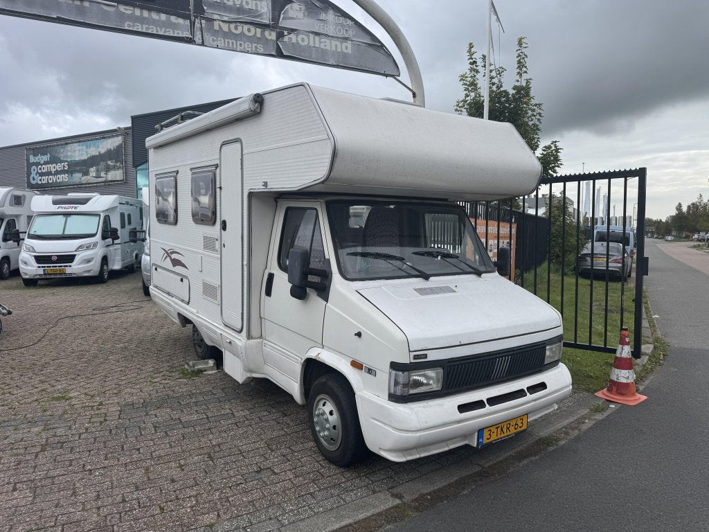 Fiat Granduca 255 P 5?pers camper alles werkt, Caravans en Kamperen, Fiat, Bedrijf, Diesel, Fiat