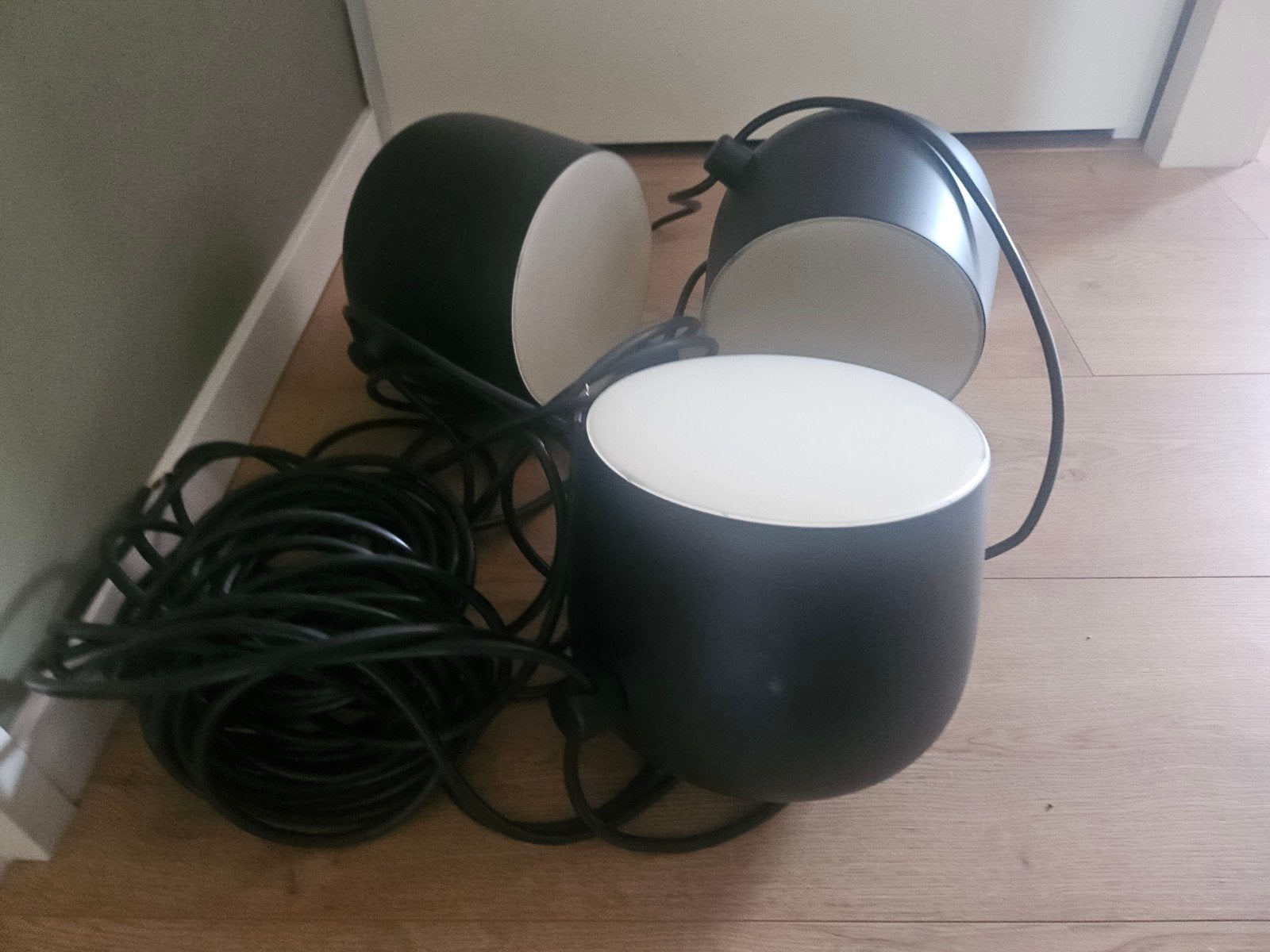 Flos Aim 3 Hanglamp Zwart Design, Ophalen of Verzenden, Gebruikt, Modern Design