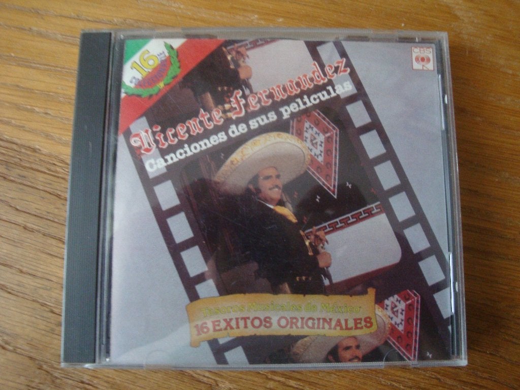 Vicente Fernandez - Canciones de sus... (mexico/rancheros), Gebruikt, Ophalen of Verzenden, Latijns-Amerikaans, Verzamelalbum