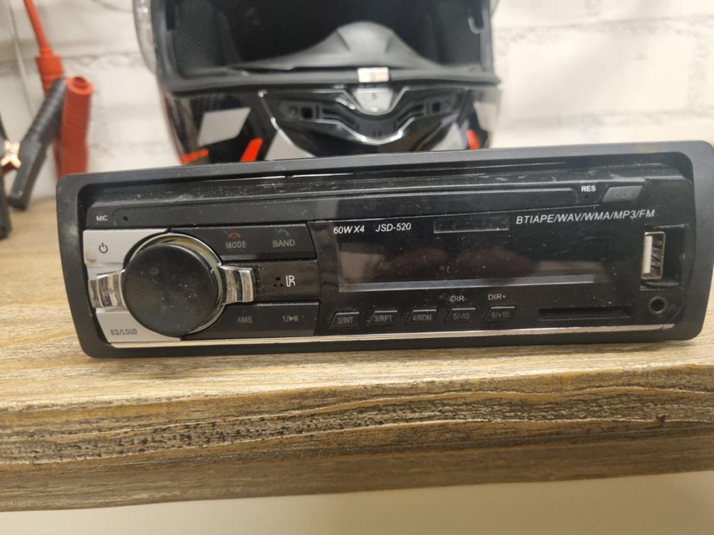 Autoradio met USB en Bluetooth, Ophalen of Verzenden, Gebruikt