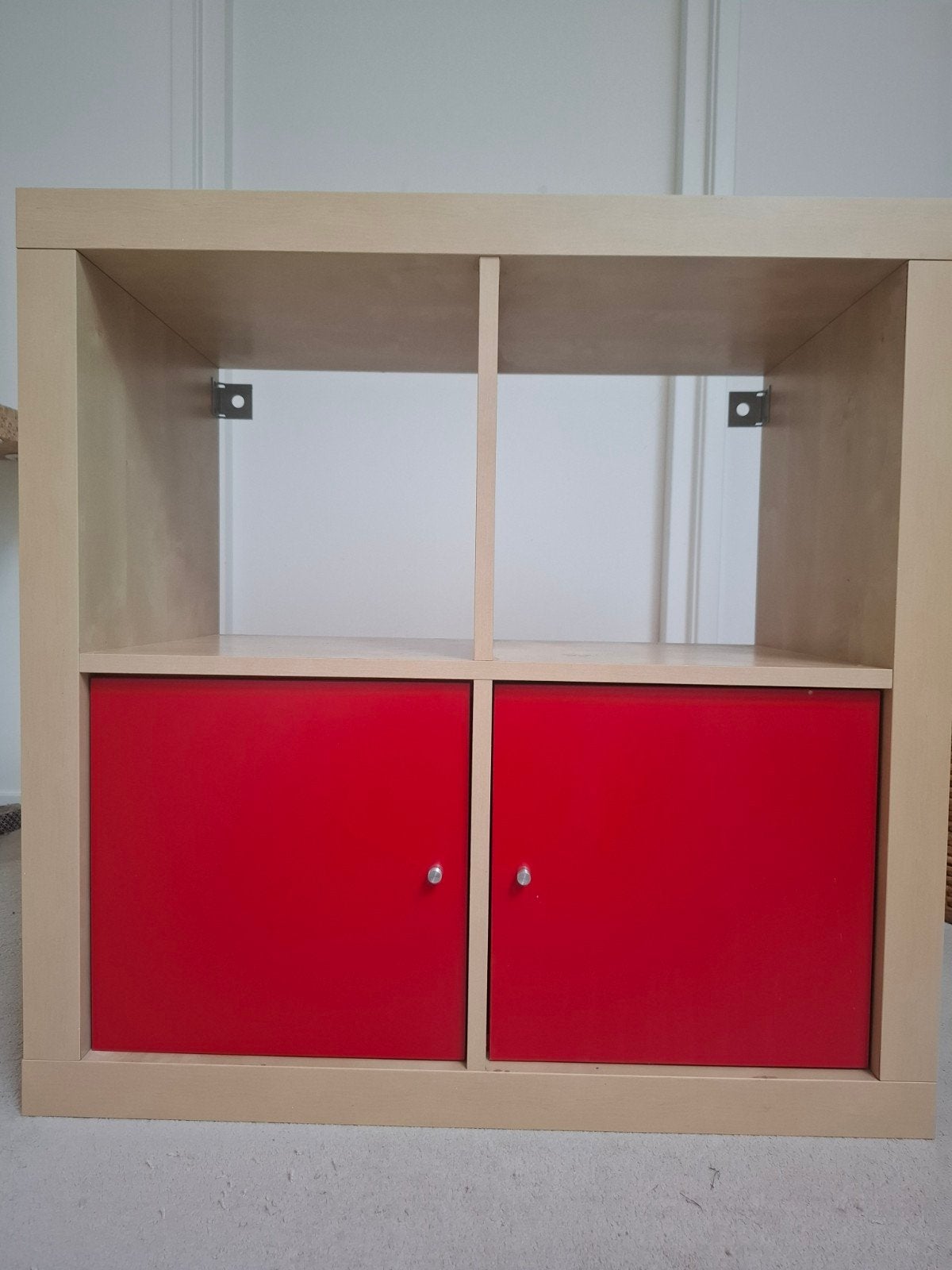 2x2 Ikea Kallax/Expedit vakkenkast., Ophalen, Gebruikt, 25 tot 50 cm, 50 tot 100 cm