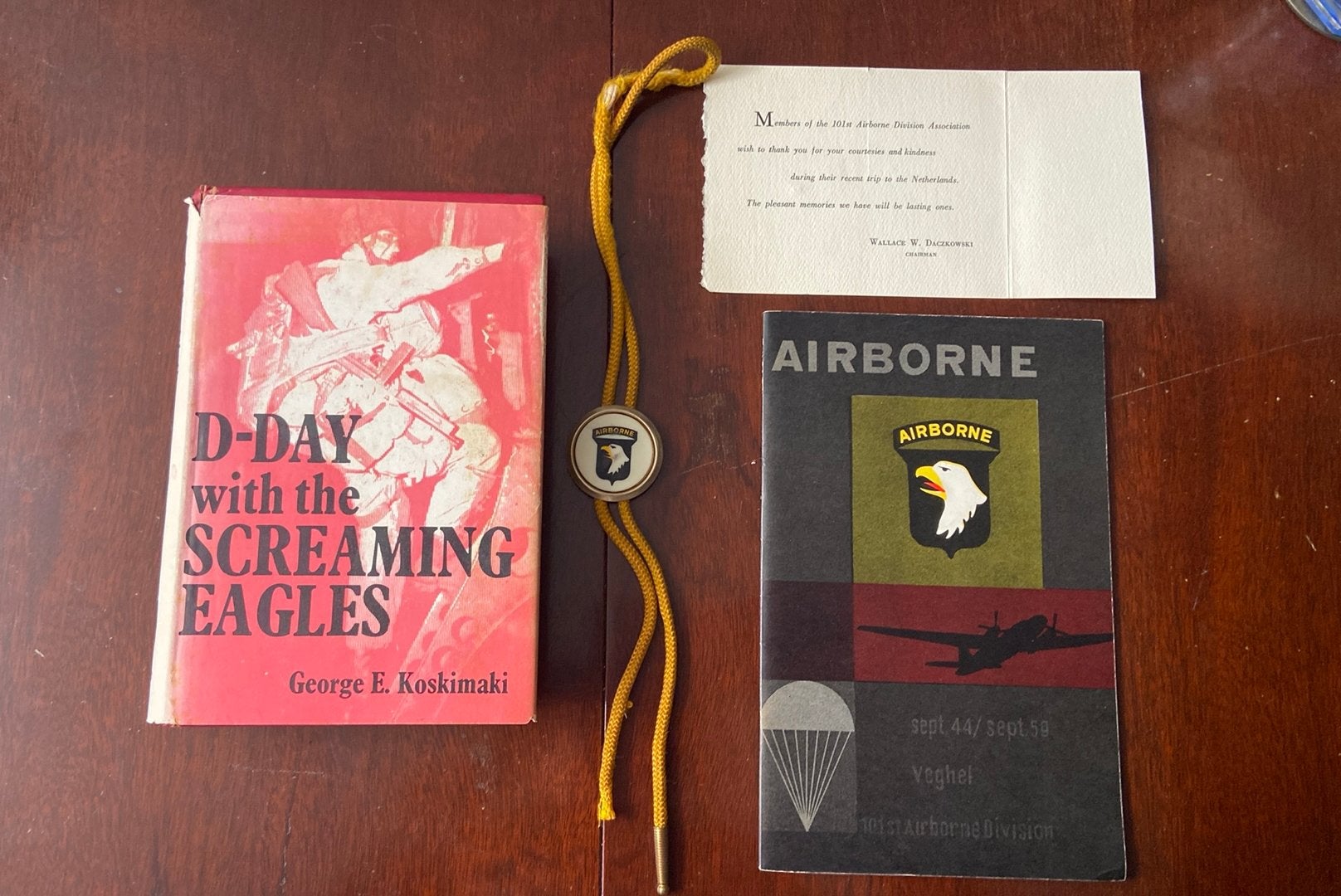 101 st Airborne Division - origineel - 1959, Ophalen of Verzenden, Nederland, Boek of Tijdschrift