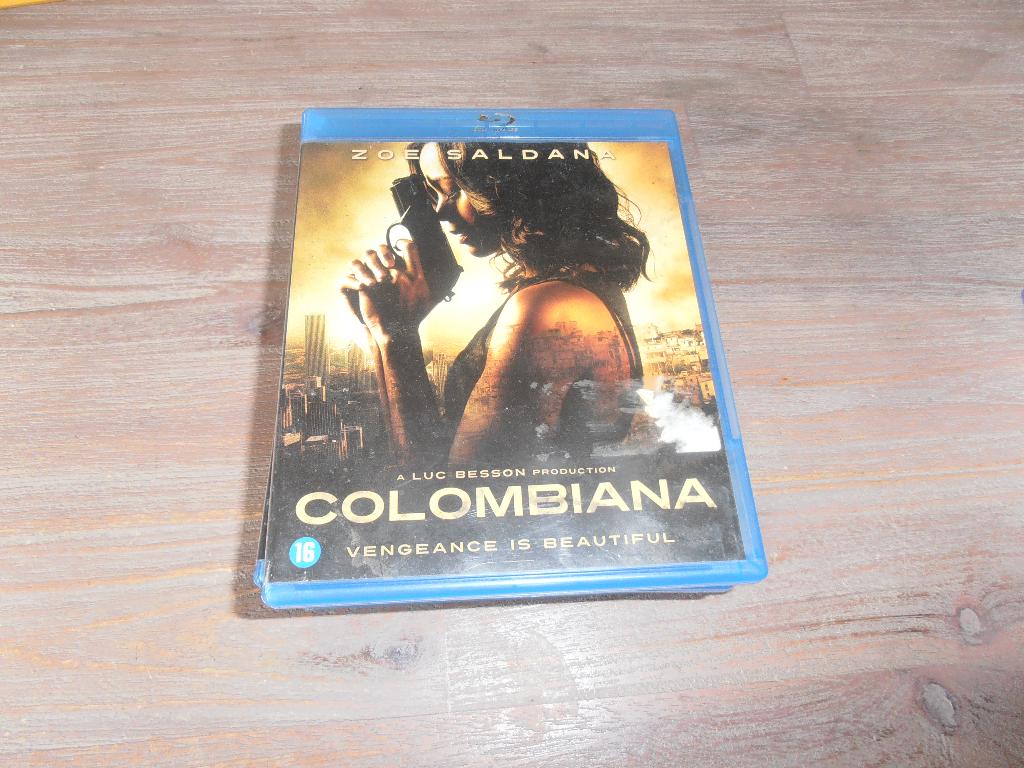 Colombiana Blu-ray - Actiethriller met Zoe Saldana, Ophalen of Verzenden, Zo goed als nieuw, Actie