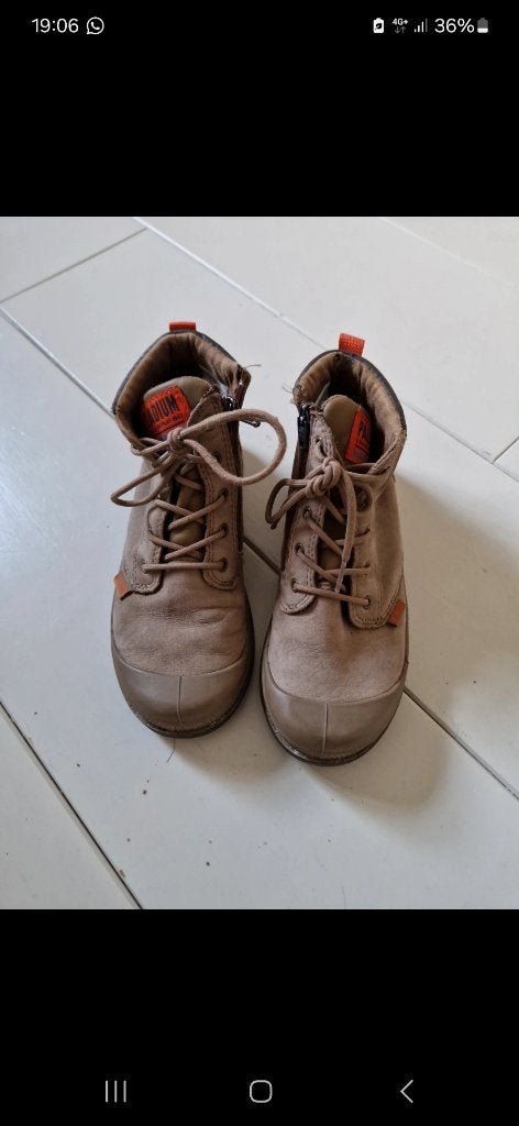 Palladium jongens schoenen maat 34, Kinderen en Baby's, Kinderkleding | Schoenen en Sokken, Schoenen, Ophalen of Verzenden, Zo goed als nieuw