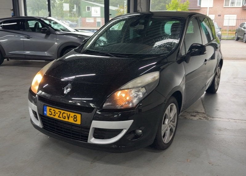 Renault Scénic 1.6 DCI BOSE  96KW trekhaak navi clima, Auto's, Renault, Voorwielaandrijving, Zwart, Leder en Stof, Bedrijf