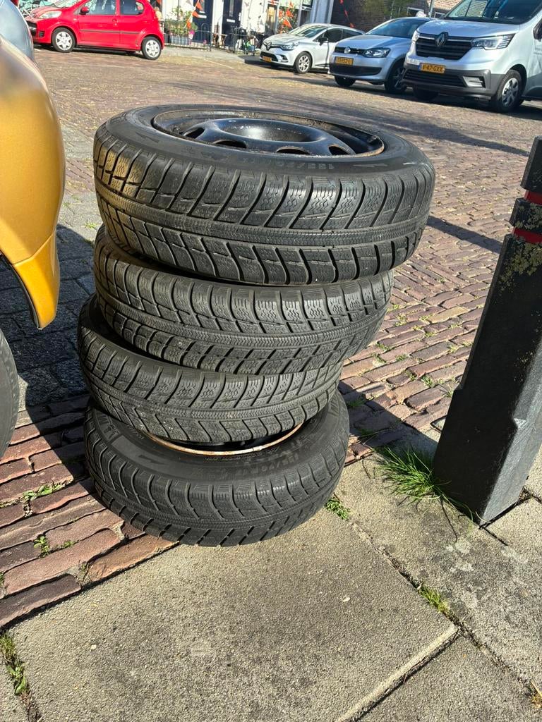 Volkwagen lupo banden, Auto-onderdelen, Banden en Velgen, Ophalen, Gebruikt, 155 mm, 13 inch