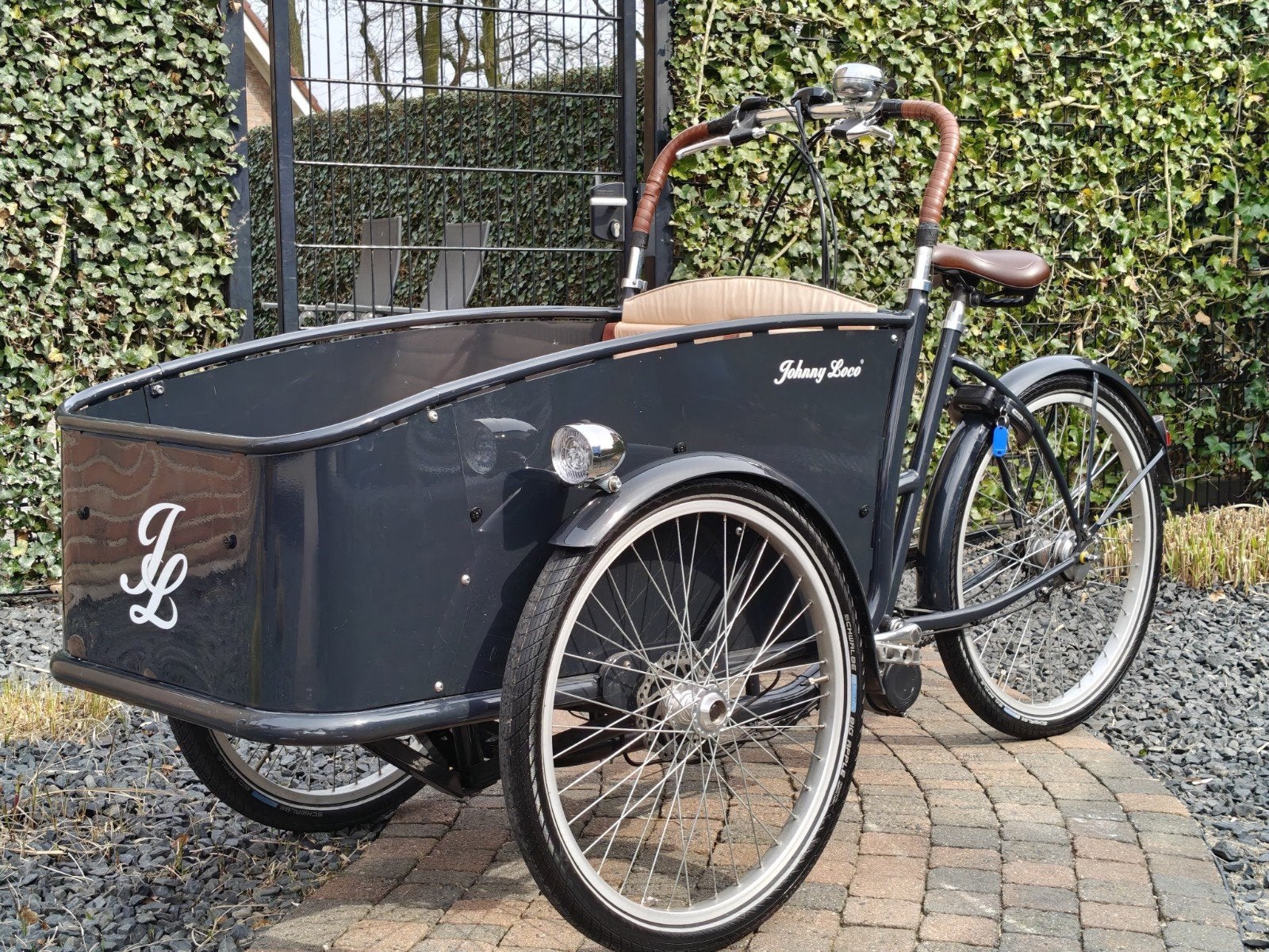 Elektrische Johnny Loco bakfiets ECargo Dutch Delight, Gebruikt, Elektrisch, Ophalen of Verzenden, 2 kinderen