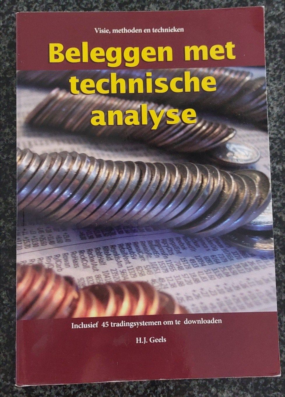 Beleggen met technische analyse - H.J. Geels, Ophalen of Verzenden, Zo goed als nieuw, Geld en Beleggen, H.J. Geels