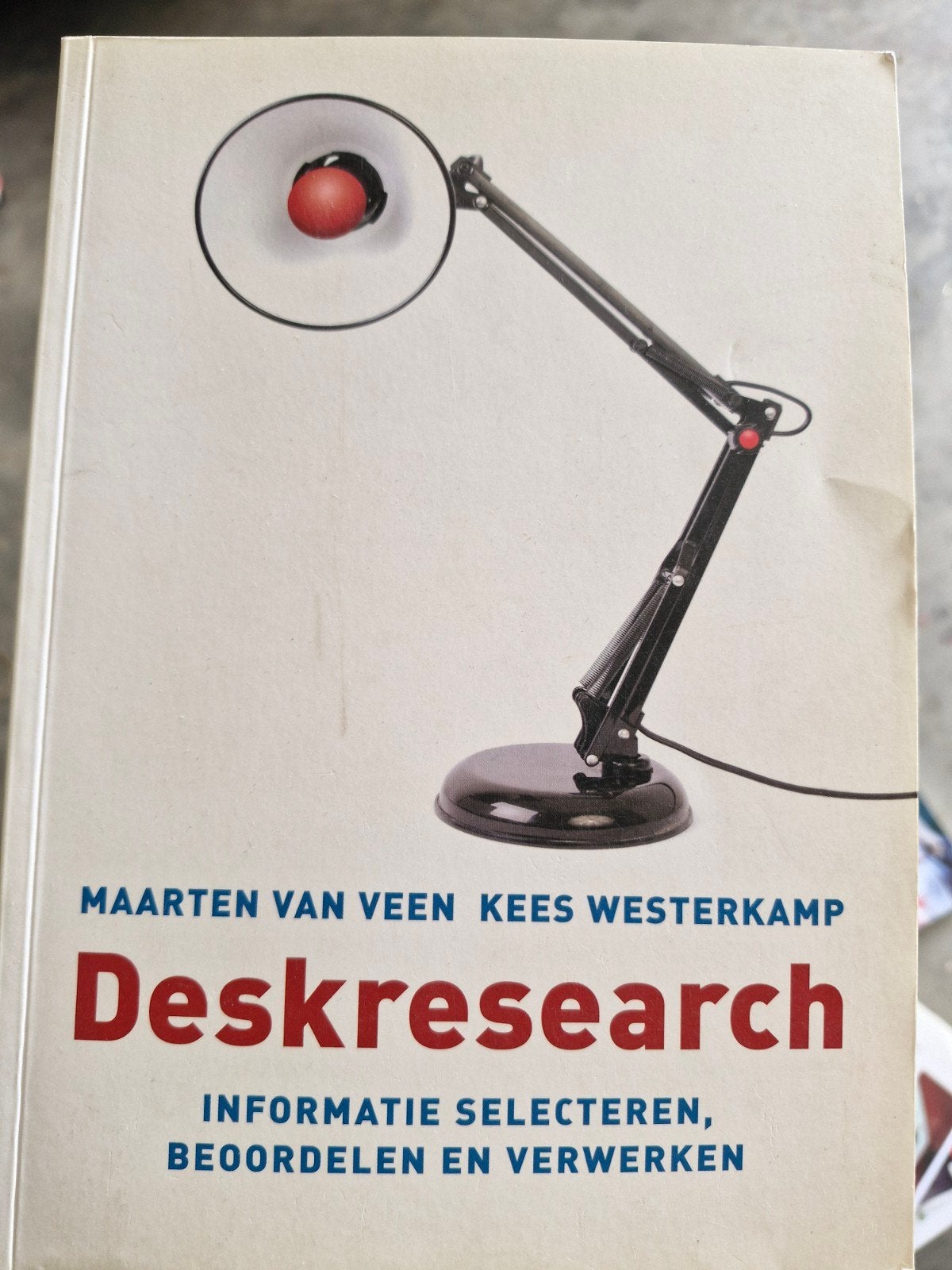 Boek Deskresearch, Gelezen, Maarten van Veen, Kees Westerkamp, Gamma, HBO