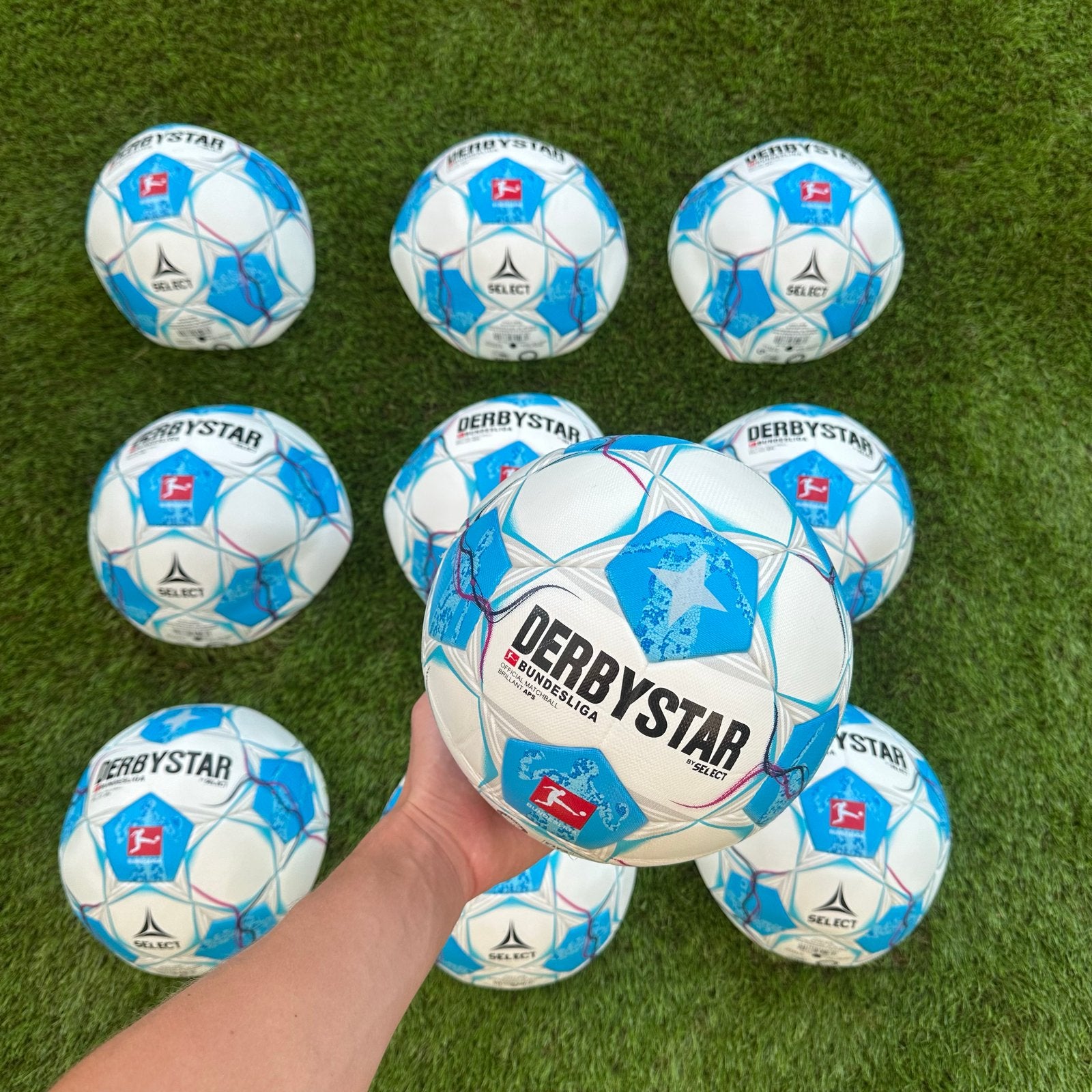 10x Derbystar Brillant APS Bundesliga Official Match Ball, Ophalen of Verzenden, Nieuw, Bal