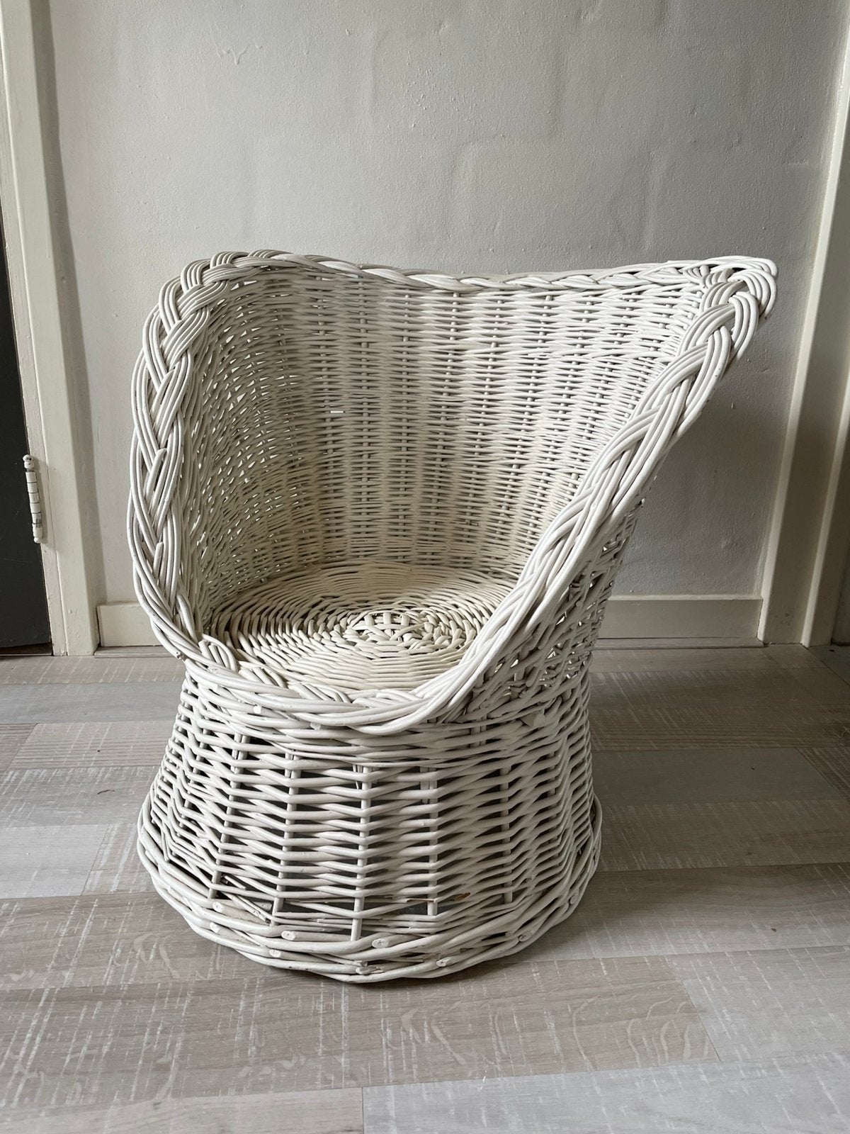 Rotan kinderstoeltje, Kinderen en Baby's, Kinderkamer | Tafels en Stoelen, Ophalen, Gebruikt