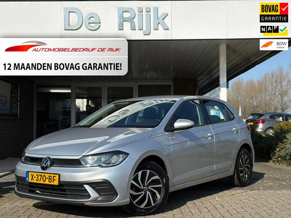 Volkswagen Polo 1.0 TSI Life | Navi, Camera, Stoelverw., ACC, Stof, Gebruikt, 95 pk, 49 €/maand