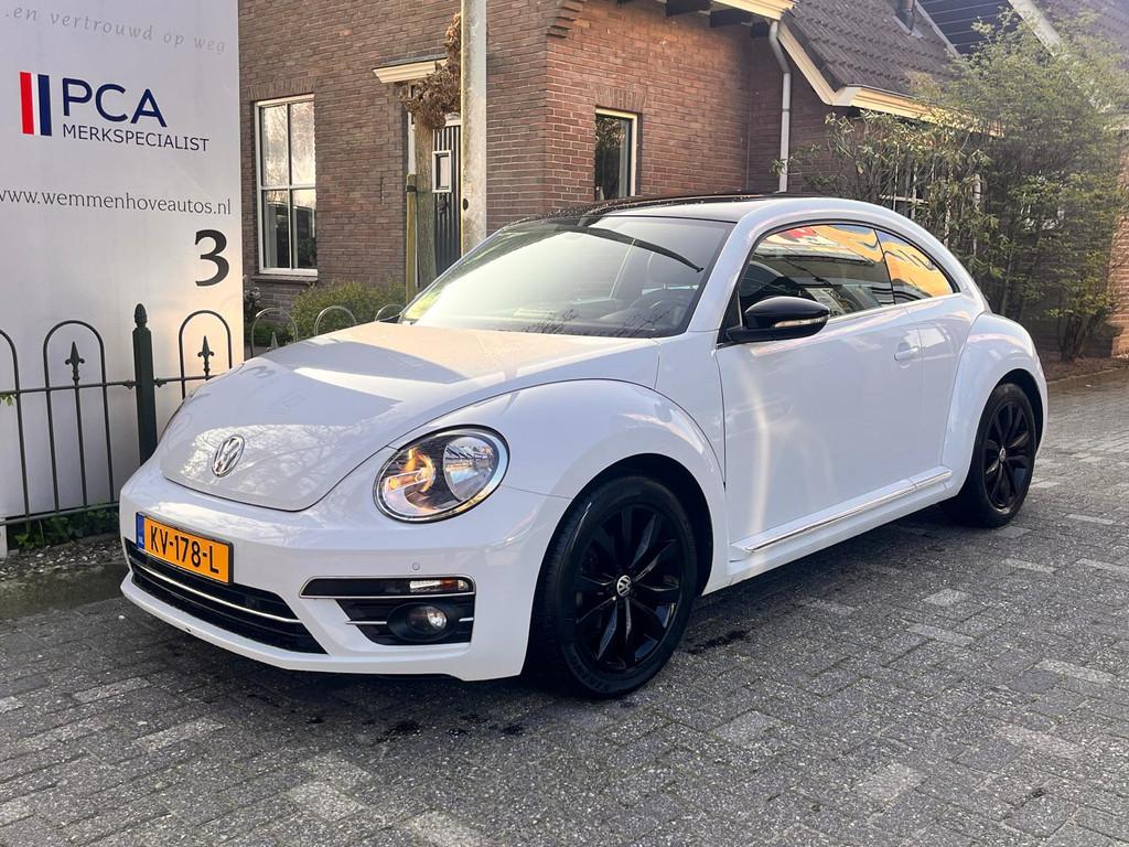 Volkswagen Beetle 1.2 TSI Exclusive Series (bj 2017), Auto's, Voorwielaandrijving, 12 maanden, Stof, Gebruikt