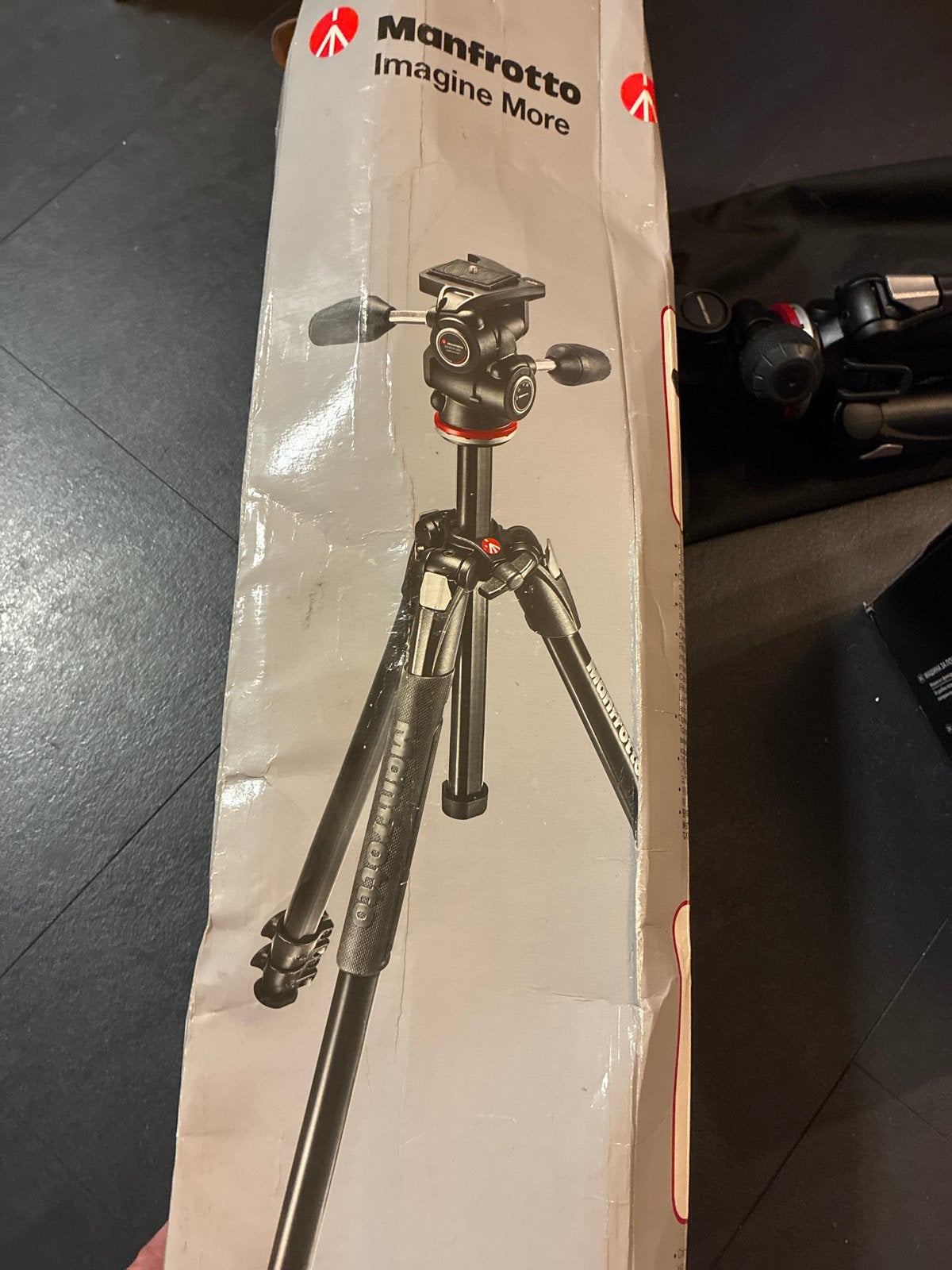 Manfrotto MK290XTA3-3W Statief met 3-weg kop, Nieuw, 175 cm of meer, Manfrotto, Inclusief draagtas
