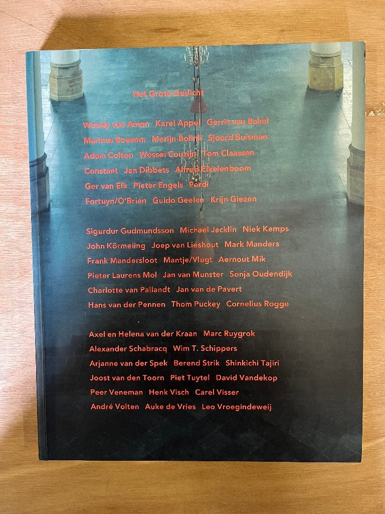 Boek:  Het grote gedicht, Karel  Appel,, Ophalen of Verzenden, Gelezen, Overige onderwerpen, Karel Appel